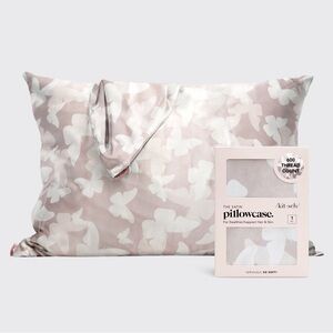 Kitsch Satin Standard/Queen Butterfly Pillowcase